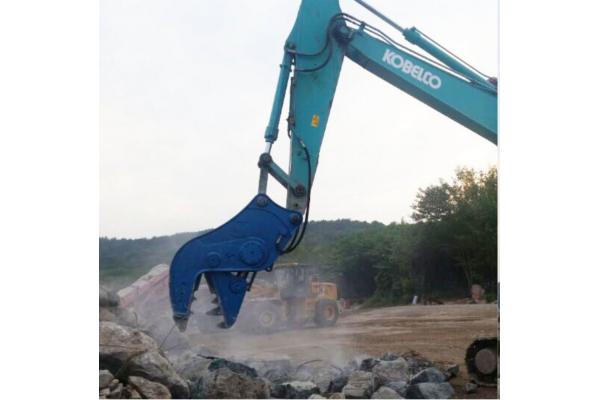 Building Construction Excavator Pulverizer Attachment Multi Processor Low Noise