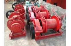 China Diesel Engine Winch 1.5 Ton Conveying Hoisting Machine For Construction supplier