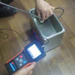 3.7v Battery Ultrasonic Impedance 25mm Frequency Intensity Meter Analyzer for sale