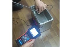 China 3.7v Battery Ultrasonic Impedance 25mm Frequency Intensity Meter Analyzer supplier