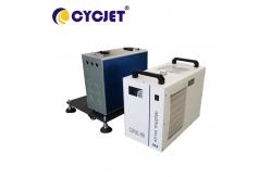 China Green 3W Laser Marking Machine Bar Code Laser Engraving Machine For Plastic supplier