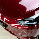 Self Adhesive  PET Cherry Red Car Wraps Air Bubble Free Auto Film Color Changing Vinyl Car Wrap for sale