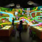 3D AR Alive Interactive Drawing Touch Table Screen Projection for sale