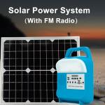 Emergency Solar Home Lighting System Rechargeable Portable Camping Bulbs With Battery