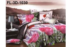 China 3D Disperse Printed Bedsheet Polyester Sheet Set supplier