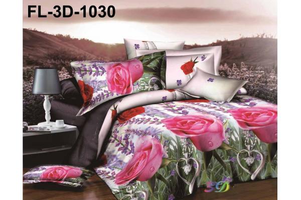 3D Disperse Printed Bedsheet Polyester Sheet Set