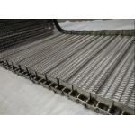 1.0mm To 3.0mm Carbon Steel Spiral Mesh Belt Transports Food And Barbecue for sale