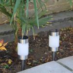 Solar Deck Post Lights With Cold White 6000K Or Warm White 3000K for sale