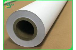 China Wood Pulp Moisture Resistant 80gram Inkjet Plotter Paper Rolls With 36inch*50yard supplier