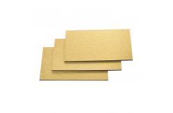 China Silver 1220mm Brushed Aluminum Composite Panel Scratch Resistant supplier