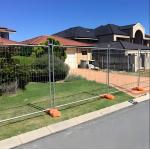 Heavy Duty 2.1m Metal Temporary Fence Panel Rust-Resistant Construction Site Barrier with Interlocking System for sale