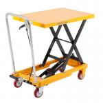 150KG Scissor Lift Table Trolley Hydraulic Table Cart Manual Hydraulic Lift Table for sale