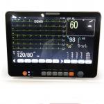 15 inch TFT screen multiparameter medical mobile ambulance patient monitor for hospital for sale