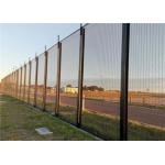 Galvanized Steel Durable 358 Anti Climb High Security Anti Theft Wire Mesh Fence for sale