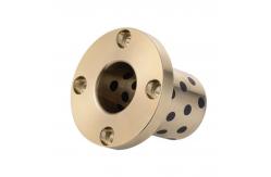 China Graphite Impregnated Bronze Bushing Oilless CNC Processing supplier