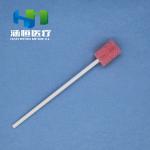 Sanitary 12.5cm Disposable Oral Care Sponge Swabs For Tooth Care for sale