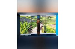 China Indoor Plug Door Sliding LED Screen Aluminum Alloy supplier