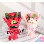 Creative Gift Simulation Rose Bundle Soap Flower for sale