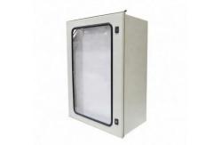 China IK08 Wall Mounted SMC Fiberglass Enclosure Box With Transparent Lid supplier