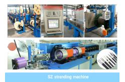 China SGS 800/15 SZ Stranding Machine For Multi Strand Loose Tube Twisting supplier
