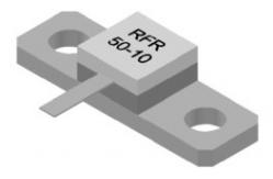 China BeO AlN Al2O3 VSWR 1.35 Flange Termination 5*2.5mm supplier