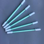 E Cigarette Cleanroom Foam Swabs Double Side Polypropylene Handle Material for sale