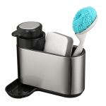 Sustainable Steel Kitchen Sink Caddy Organizer With Knife Block And Holder