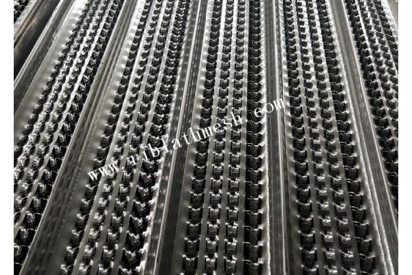 Ss316l 20mm Rib Height 3m Length Hy Rib Mesh For Tunnels Bridges