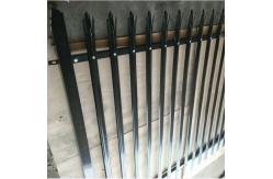 China Height 1.5m-2.8m Galvanized Palisade Security Fencing Anti Rust supplier