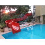 Customized Big Curve Water Slide Complex Spiral Pool Slide For Adults Kids
