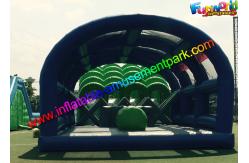 China Fire Retardant PVC Inflatables Obstacle Course 5K Climbing Jumping Castle supplier