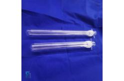 China High Purity Sealed Fused Quartz Thread Pipe For Lab supplier