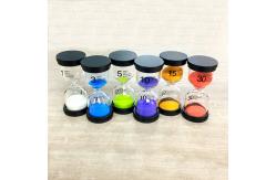 China Customzied 30 Min Hourglass Sand Timer Clock Logo Printing For Kids Toy supplier