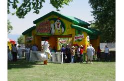 China Knorr Inflatable Booth For Promotion , Advertising Inflatables Showing Booth supplier