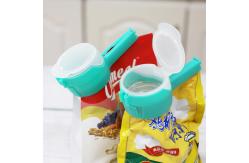 China Kitchen Chip Bag Food Storage Sealing Clips With Pour Spouts supplier