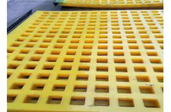 China High quality pu polyurethane deck screens panels for quarry supplier