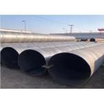 Grade Cold Rolled Steel SSAW Steel Pipe Q235 Q345 Ss400 Strong Hardness for sale
