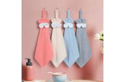 China Bathroom Microfiber Cartoon Printed Hand Towel Children supplier