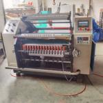 Blue Paper Roll Slitting Rewinding Machine Supplier for sale