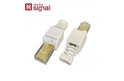 China RJ45 UTP CAT5e Unshielded Toolless Plug Without Fixed Ring ZC-688Y-C5E supplier