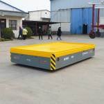 Battery Powered 5 Tons Concrete Structure Transfer Carts Remote Control