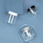 49mm Neck Dia Plastic Screw Cap Jars Mask Pot 50g Hair Cream Jar for sale