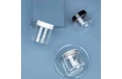 China 500ml Recycled Clear Plastic Cosmetic Jar For Body Scrub supplier