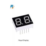 20mm Pixel LED Segment Display CC Polarity 2 Digit 0.4 Inch Indoor for sale