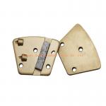 Trapezoid Bolt Diamond Grinding Tools With Wear Bar Soft / Medium / Hard Bond for sale