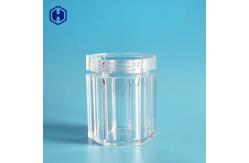 China Transparent PS Food Grade Plastic Jars Recyclable Food Sample Containers supplier