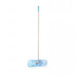 Large Surface ESD Cleanroom Microfiber Mop With High Water Absorption for sale