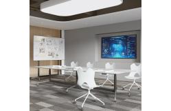 China Electric Height Adjustable Office Table Wood Standing Desk With Drawers supplier
