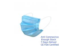 China High Breathability Disposable Face Mask With Splash Repellant Barrier supplier