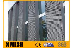 China 2mm Architectural Expanded Metal Mesh Cladding 10mm*40mm Hole supplier